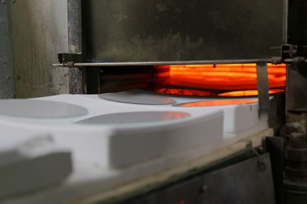 Infrared preheating for glass art