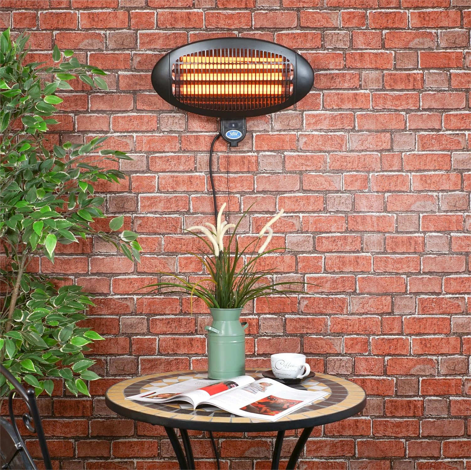 Industrial fan heater
